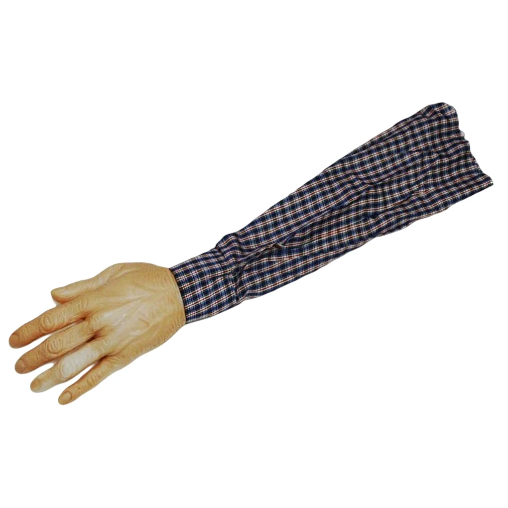 

Шуточная игрушка, реквизит для Хэллоуина, искусственная ручка, компактный размер, настенная подвеска, ужас, фокус, реквизит, праздничные принадлежности, без заусенцев, искусственный Декор