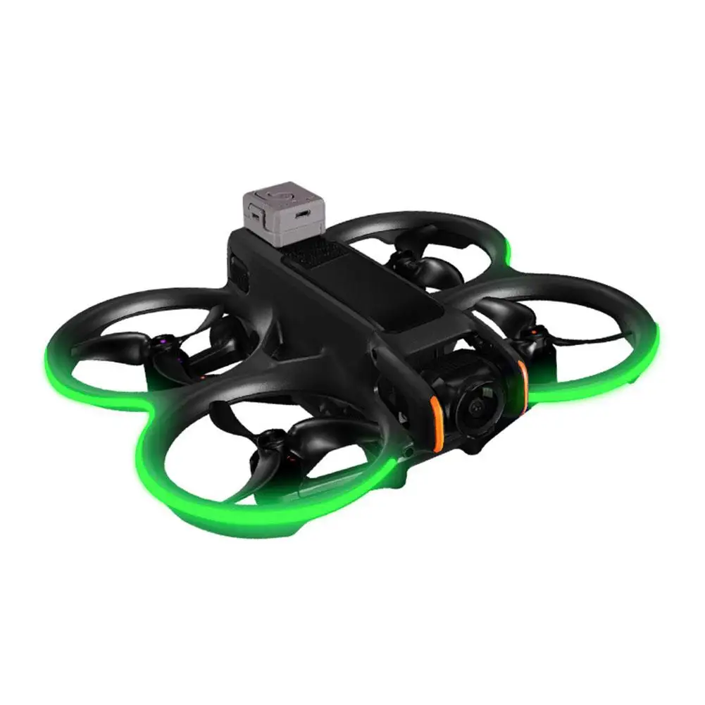 네온 라이트 스트립 방수 LED 야간 비행 경고 램프 벨트, 밝기 조절 가능, dji AVATA 2 트래버싱 머신, 1 세트, 신제품