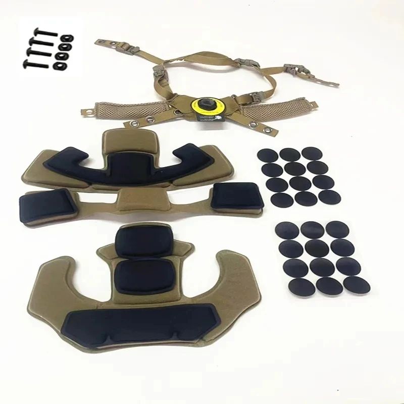 

Wendy Helmet Suspension System Helmet Lanyard FAST MICH Outdoor Hunting BK/DE/RG Helmet Accessies