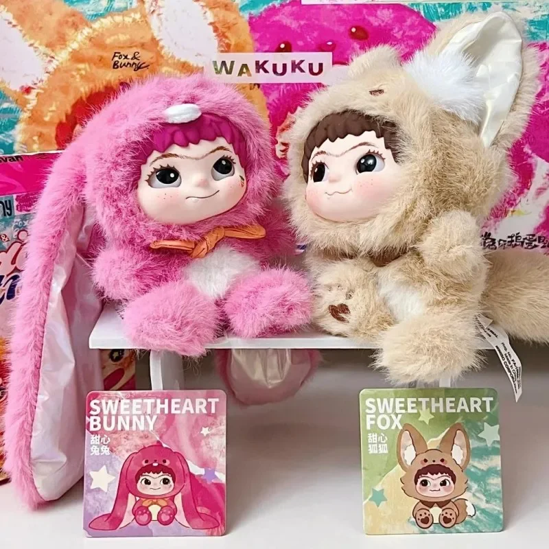 Wakuku V2 Fox and Bunny Trick Or Treat Series Plush Vinyl Blind