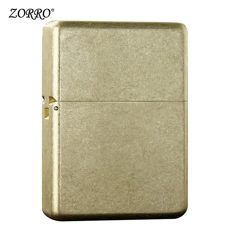 ZORRO 912S Heavy Duty Armor Brass/Titanium Windproof