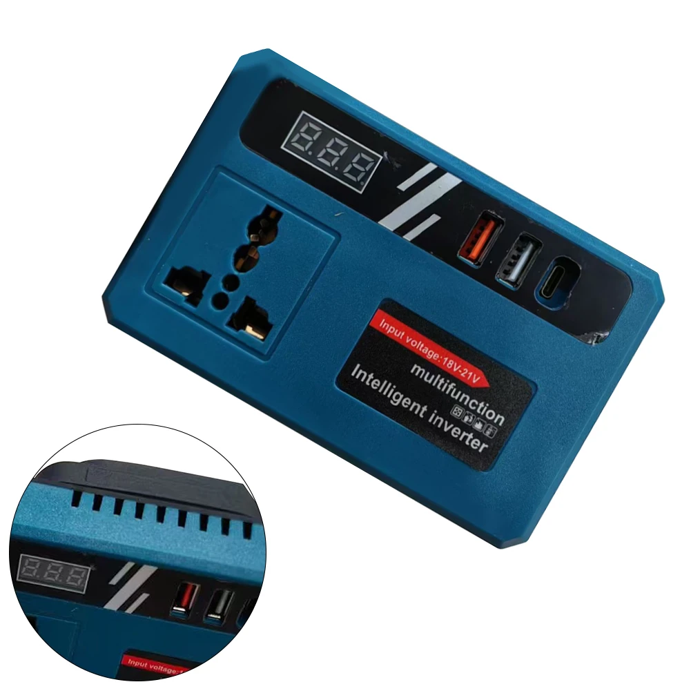 120W 리튬 배터리 인버터 DC18V/21V  220V AC 배터리 인버터 MT 다목적 전원 솔루션 리튬 배터리 인버터