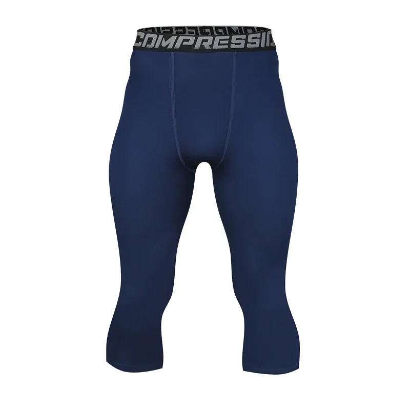 Men's sports leggings, quick-drying and breathable fabric lightweight and comfortable for running cycling and outdoor activities - 4