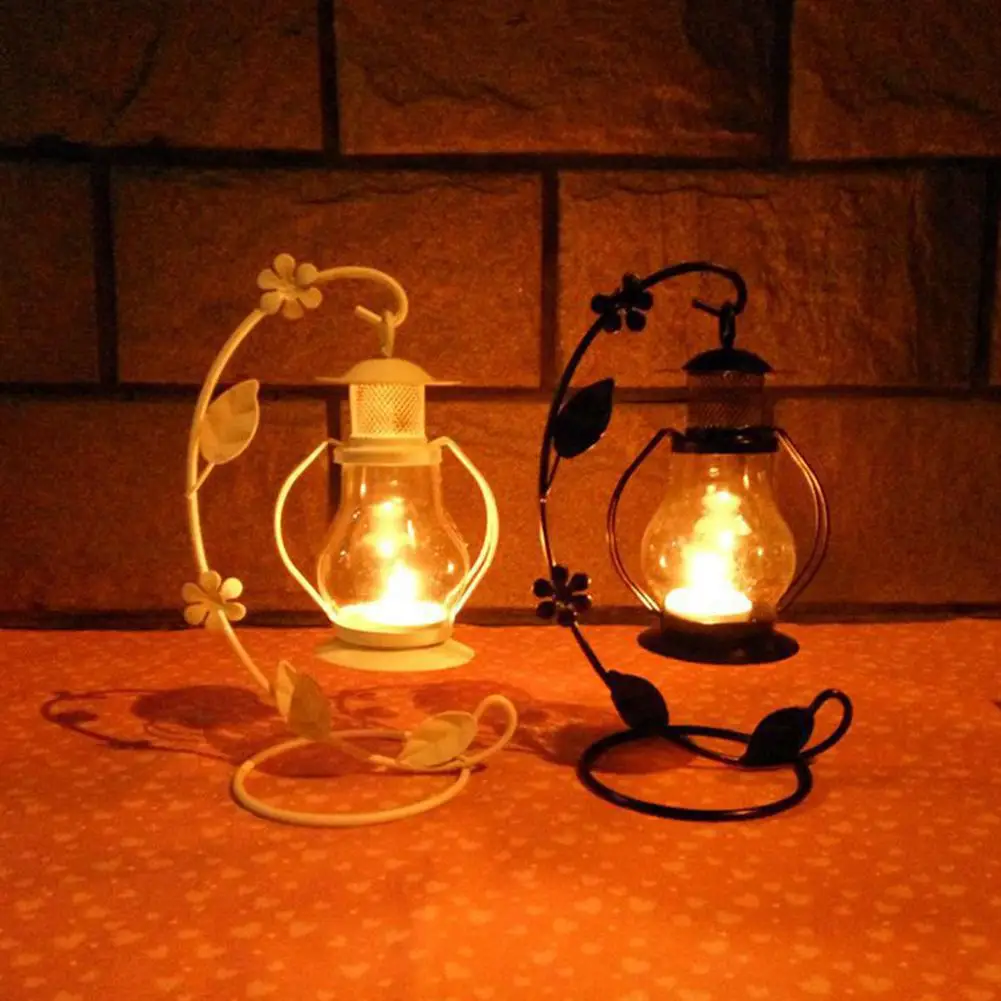 Lantern Candlestick Night Light Room Decor Fairy Lights Birthday