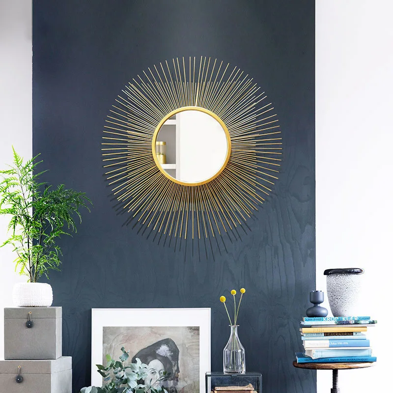 

Трехмерное украшение из кованого железа в европейском стиле, настенное украшение, креативный фон для дивана, настенное украшение, подвеска