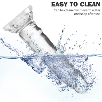 Erotic Soft Jelly Dildo Realistic Strong Suction Cup Female Masturbator Adult Toys G-spot Orgasm Big Penis Sex Toys for Woman 4