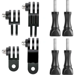 3-Way Adjustable Extension Pivot Arm Adapter Kit for Action Cameras, Multi-Directional Use