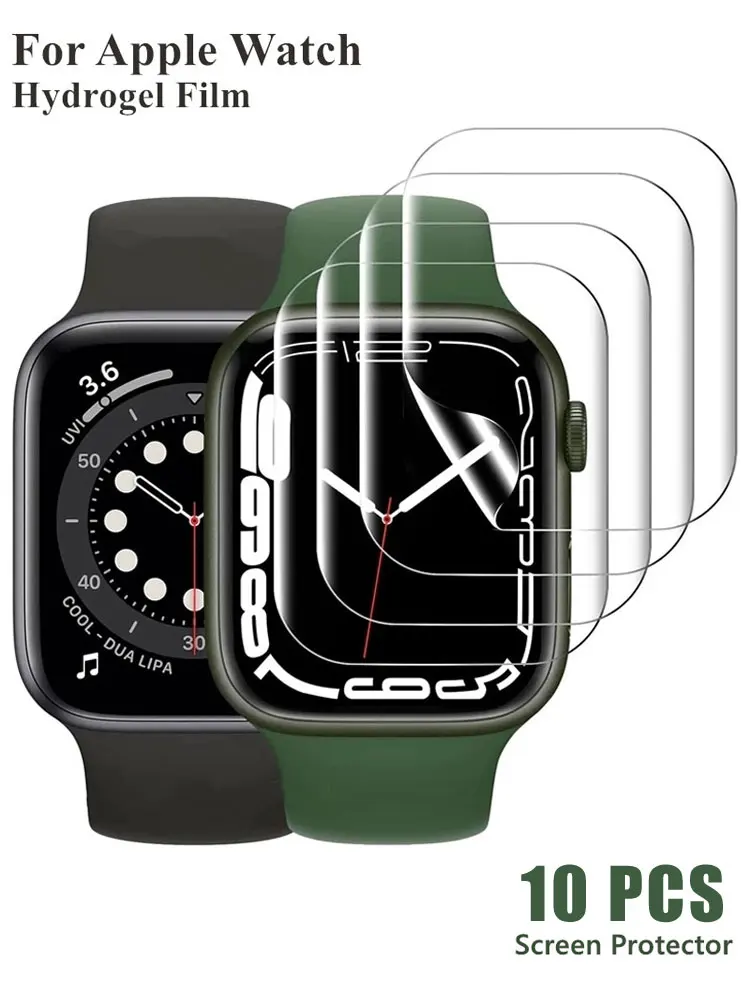 Premium Screen Protector for Apple Watch - HD Film Glass Protective Cover