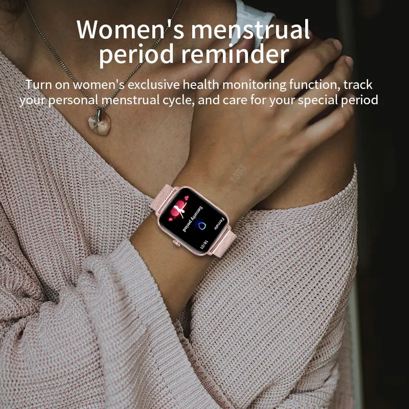 LIGE 1.69 &&Ʈ ð Ǯ ġ  ƮϽ ƮĿ Ʈ   ˶  Smartwatch For ȵ̵ iOS