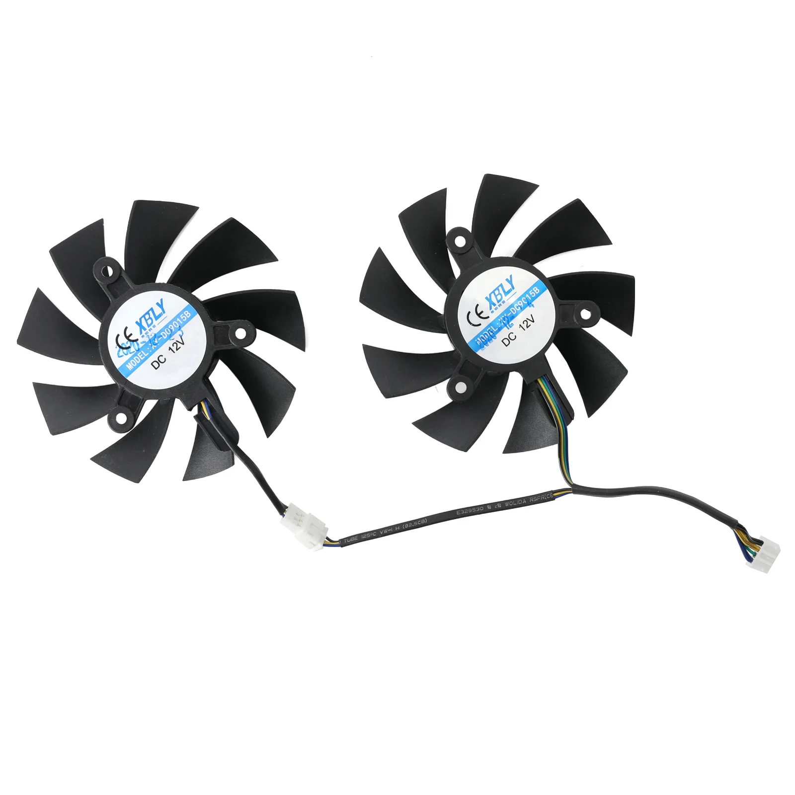 Refrigerador do fã da Placa de Vídeo para Xbly Rx580 rx 580 8gb fã da Substituição da Placa Gráfica 85 mm Xy-d09015b - Imagem 2