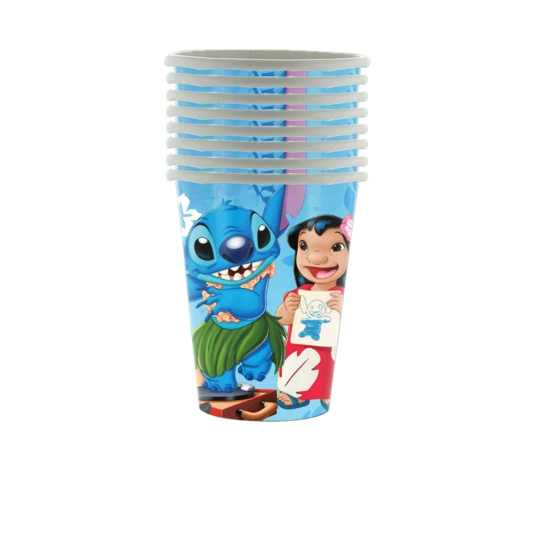 Disney Lilo & Stitch Birthday Party Decoration Happy Party Banner Background Stitch Cake Decor Tablecloth Wedding Accessories birthday party supplies party supplies
