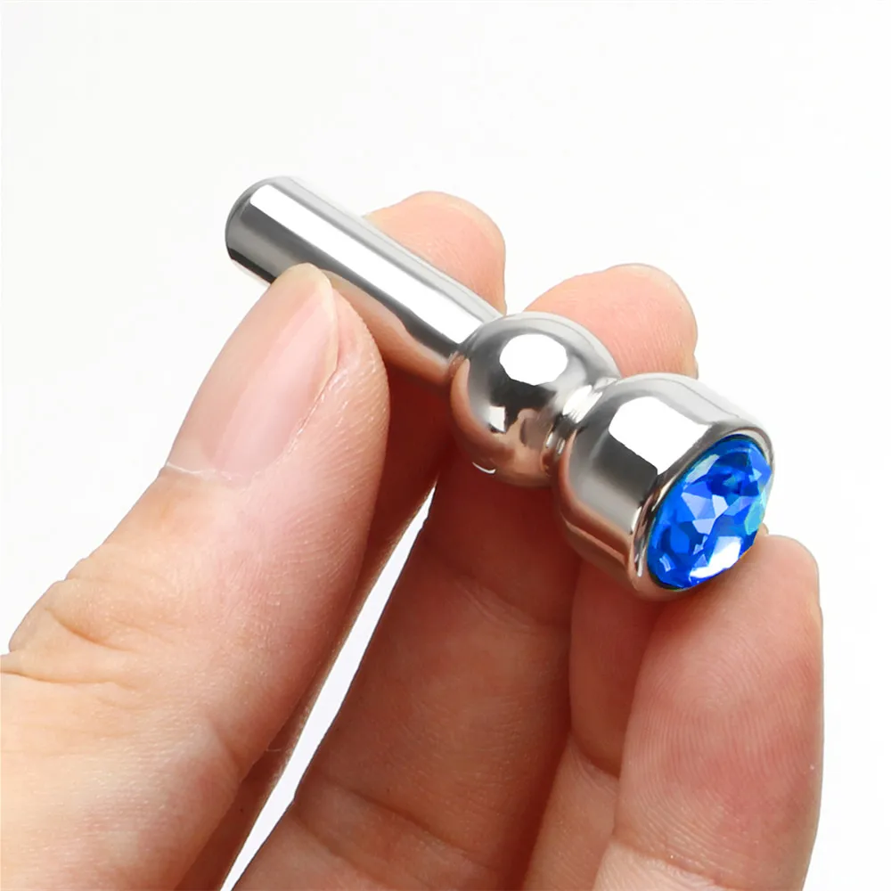 Urethral Dilator Penis Chastity Lock Metal Urethral Catheter Sex Toys For Men