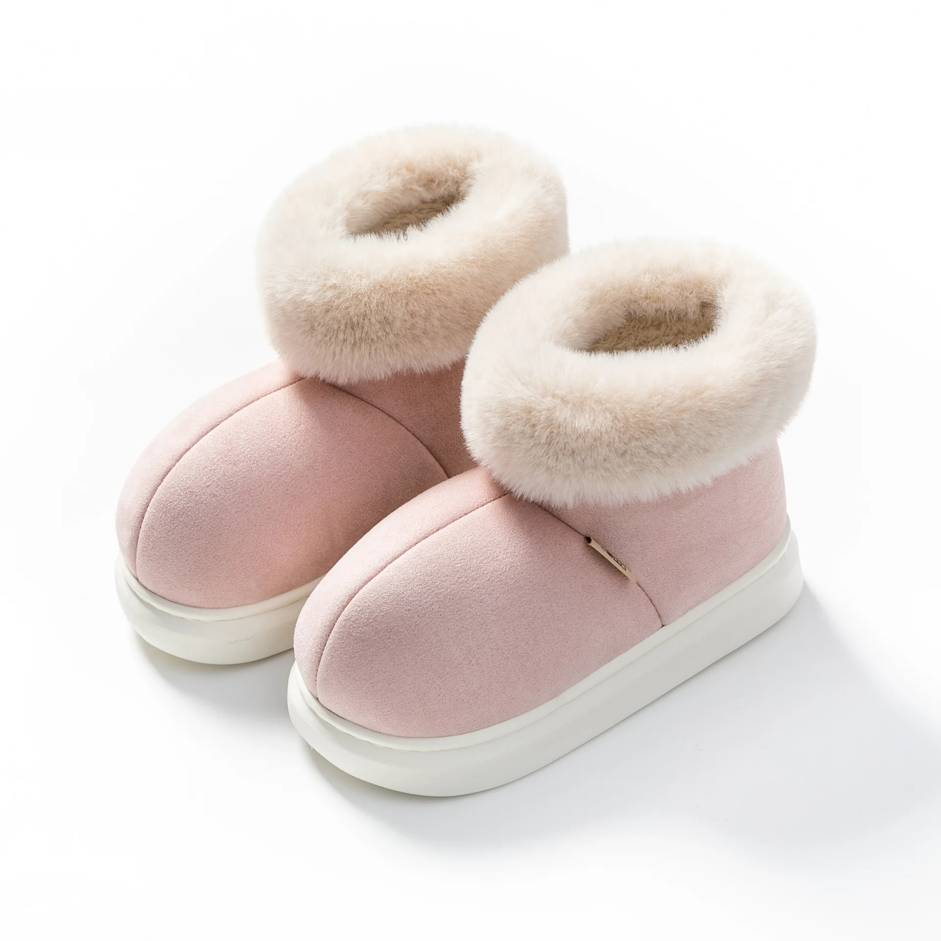 Winter New Girls Platform Snow Boots Ladies Furry Ankle Boots Comfortable Outdoor Female Short Boots Fashion Women Cotton Shoes