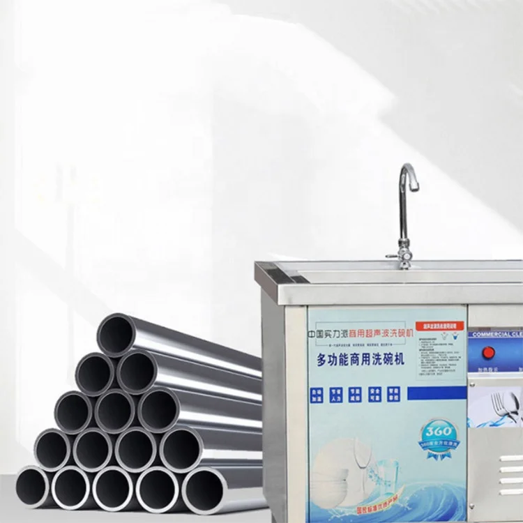 Commercial Kitchen Dishwasher Automatic Ultrasonic Industrial Sink Dishwasher Household Cleaner Dishwasher 6