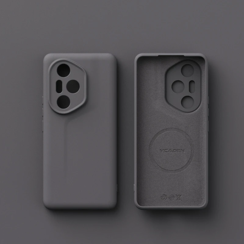 Wireless Charge Magnetic Slim Liquid Silicone Phone Case - Soft Protective Cover