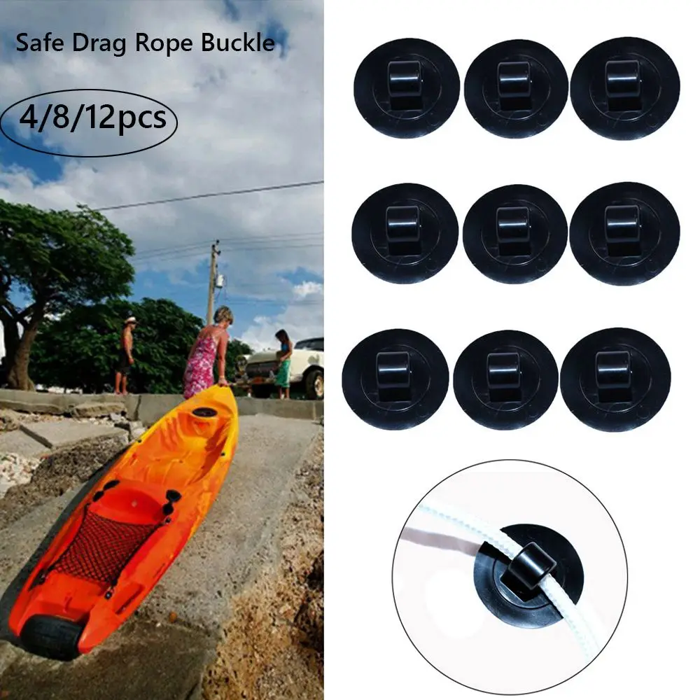 Description Picture 2 of itemHigh quality Water sports Fishing Kayak Accessory Drag Rope Buckle Safe Hooks Rowing Boats Buttons Inflatable Boat Accessories