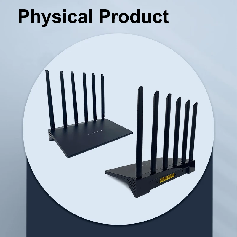 Wifi Roteador 3000mbps 5ghz 2.4ghz Dual Band Mesh 128mb Flash 256mb Ram Ddr3 x Gigabit Rj45 para 128 Dispositivos Z8103ax-d - Imagem 2