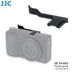 Enhanced Thumb Up Grip for Improved Camera Handling - JJC Camera Accessory (Black)