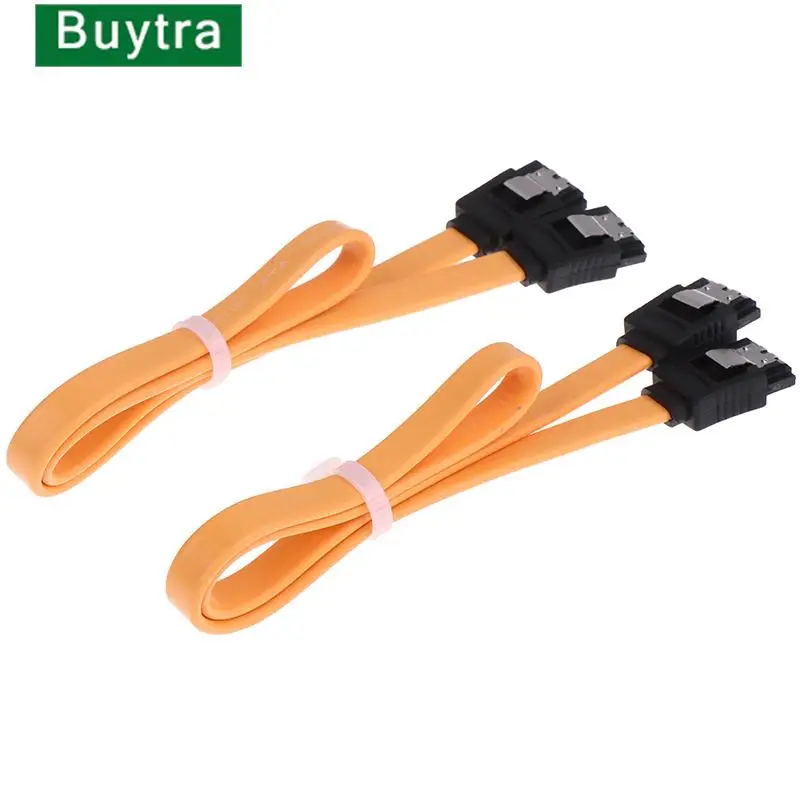 

2Pcs/set 40cm SATA 3.0 Cable SATA 3.0 III SATA3 6GB/s Data Cable Straight Cord SAS Cable Dual Channel Hard Drive Data Cable