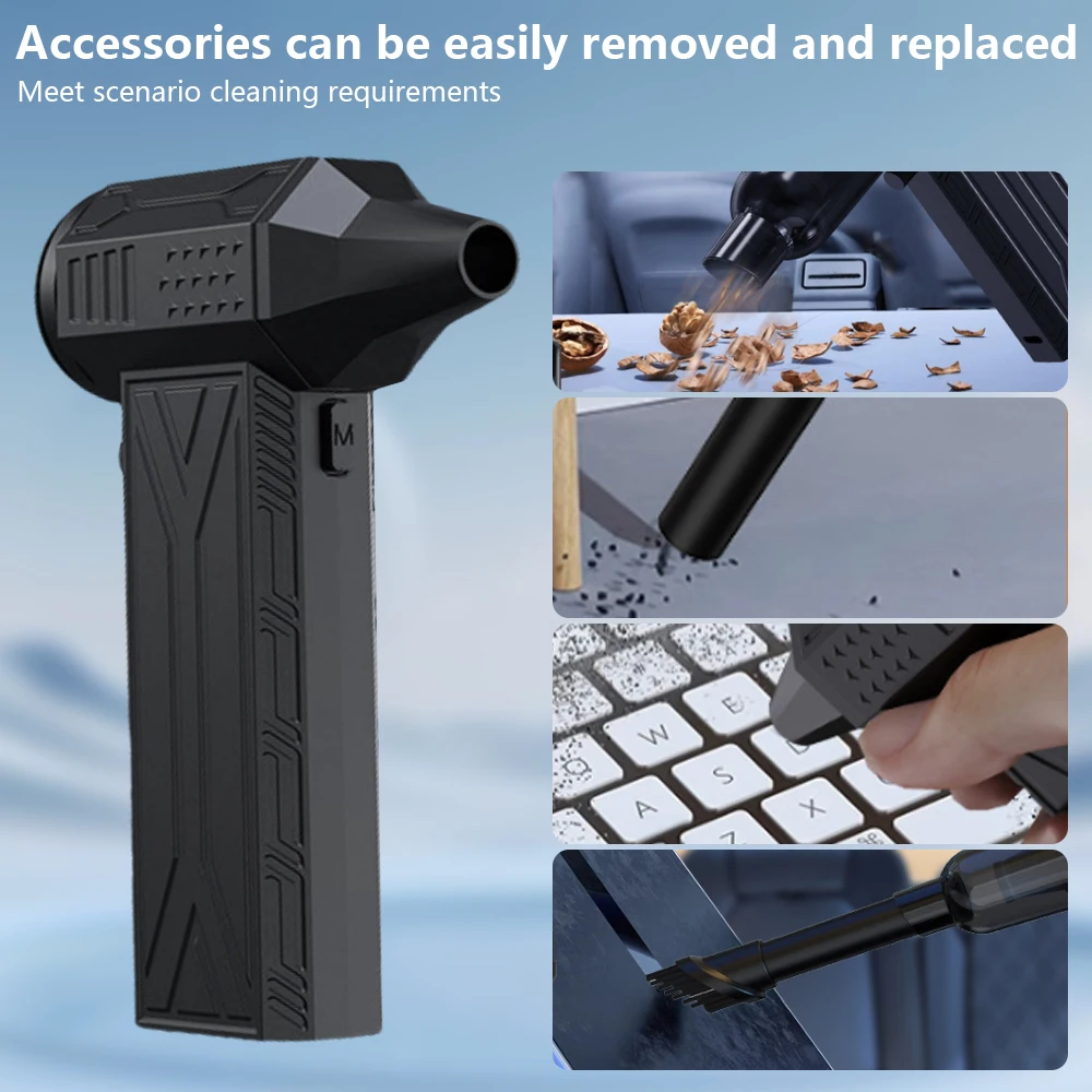 Rechargeable Electric Air Duster Blower for Car Equipment Cleaning