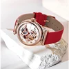 2022 Seagull Fashion Women's Watch Leather Strap Waterproof Automatic Full Hollow Mechanical For Women Watch 811.11.6002 5