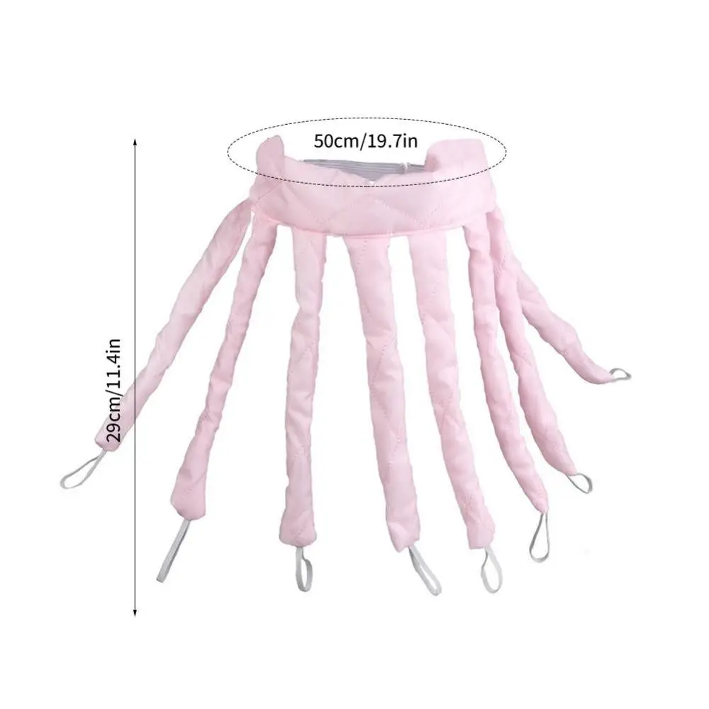 Fashion Heatless Lazy Hair Curler Octopus Soft Wave Curling Stick DIY Curls Silk Ribbon Lazy Hair Styling Tools