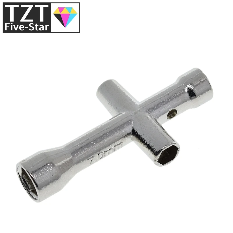 E3D V6 Düse Mini Schraubenschlüssel M2 M2,5 M3 M4 Schraube Mutter Sechskant Kreuz 7mm Schraubenschlüssel Hülse Buchse Wartung Modell Auto Rad Werkzeug