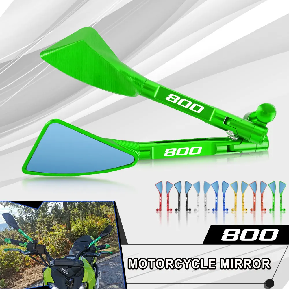 

Для Kawasaki Z800 Z 800 Z900 Z650 Z250 Z300 ER-6N NINJA 300R 250R 400R ZX9 мотоциклетные алюминиевые боковые зеркала заднего вида
