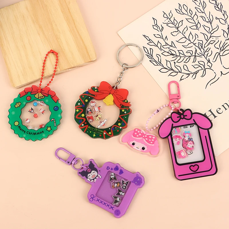 

Kawaii Sanrio, Hello Kitty брелок мультфильм Cinnamoroll My Melody Kuromi брелок акриловый девушка лучший друг аниме аксессуар