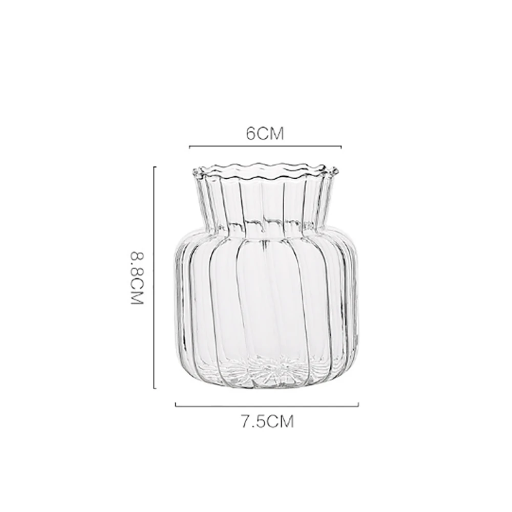 Nordic Creative Transparent Hydroponic Terrarium Vase