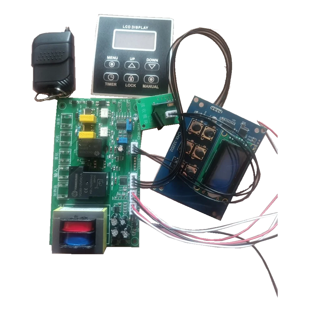 CHX-302B CHX-307A 1500W 3000W Remote Control Fog Machine Constant Temperature Electronic Fog Machine Motherboard Board mini smoke machine