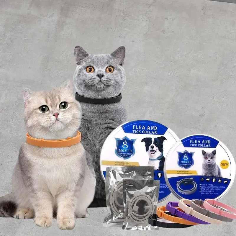 

Adjustable Pet Deworming Collar - Prevents Parasites and Keeps Your Pet Safe and Healthy