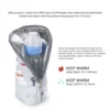 Baby Bottle Bag Portable Mother Feeding Bottle Warmer Baby Feeding Aluminum Mold Insulation Outing Stroller Hanging Bag 5