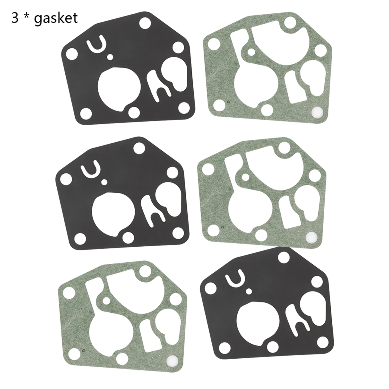 Carb Repair Kit 3 Set Plastic Carburettor Diaphragm and Stratton Carburettor Diaphragm for Gasket 795083 495770
