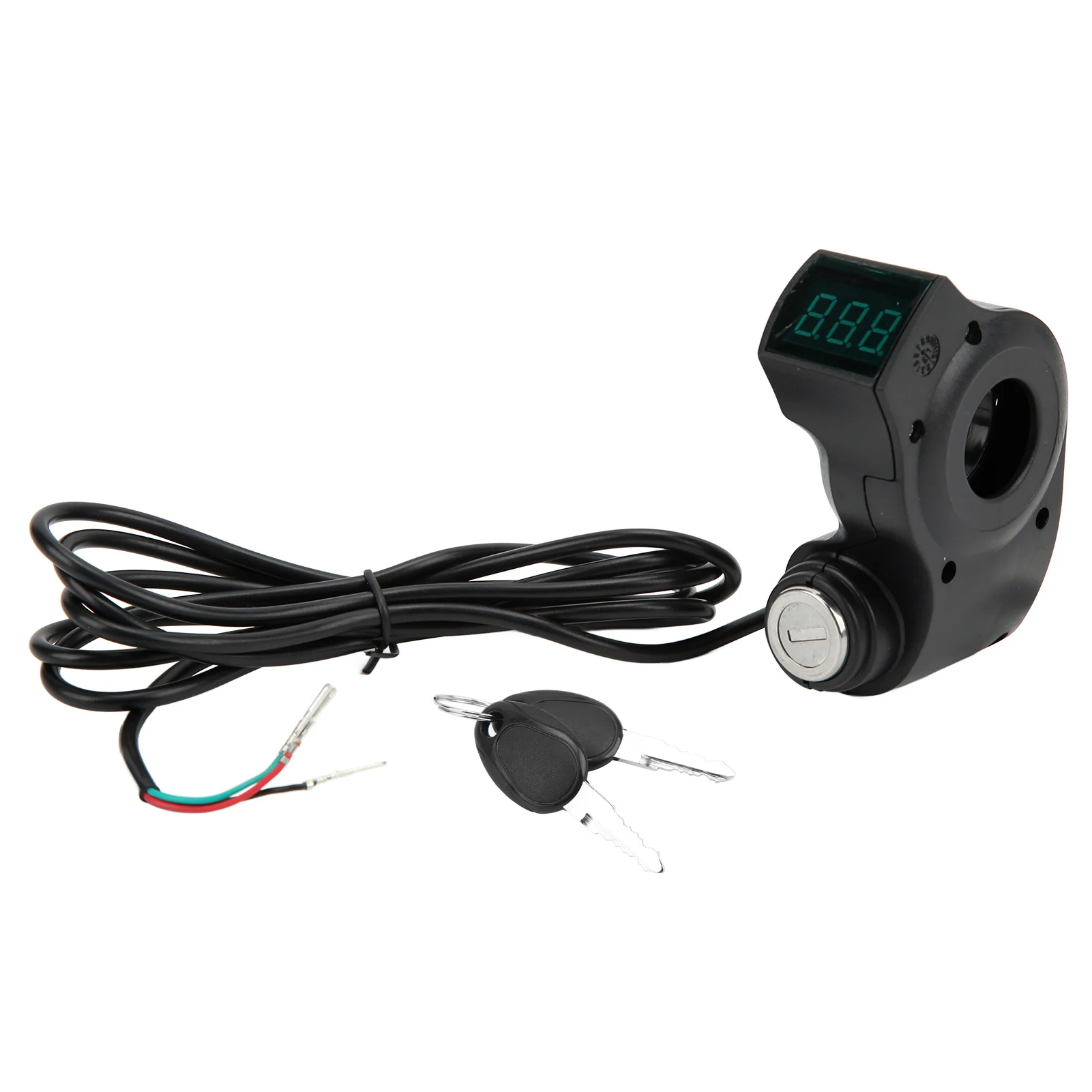 Elektroroller-Zündschloss, 3-poliger Stecker, Ein-Knopf-Start, Roller-Schalterschloss mit 2 Schlüsseln für KUGOO für M4 Scooter – Detail 6