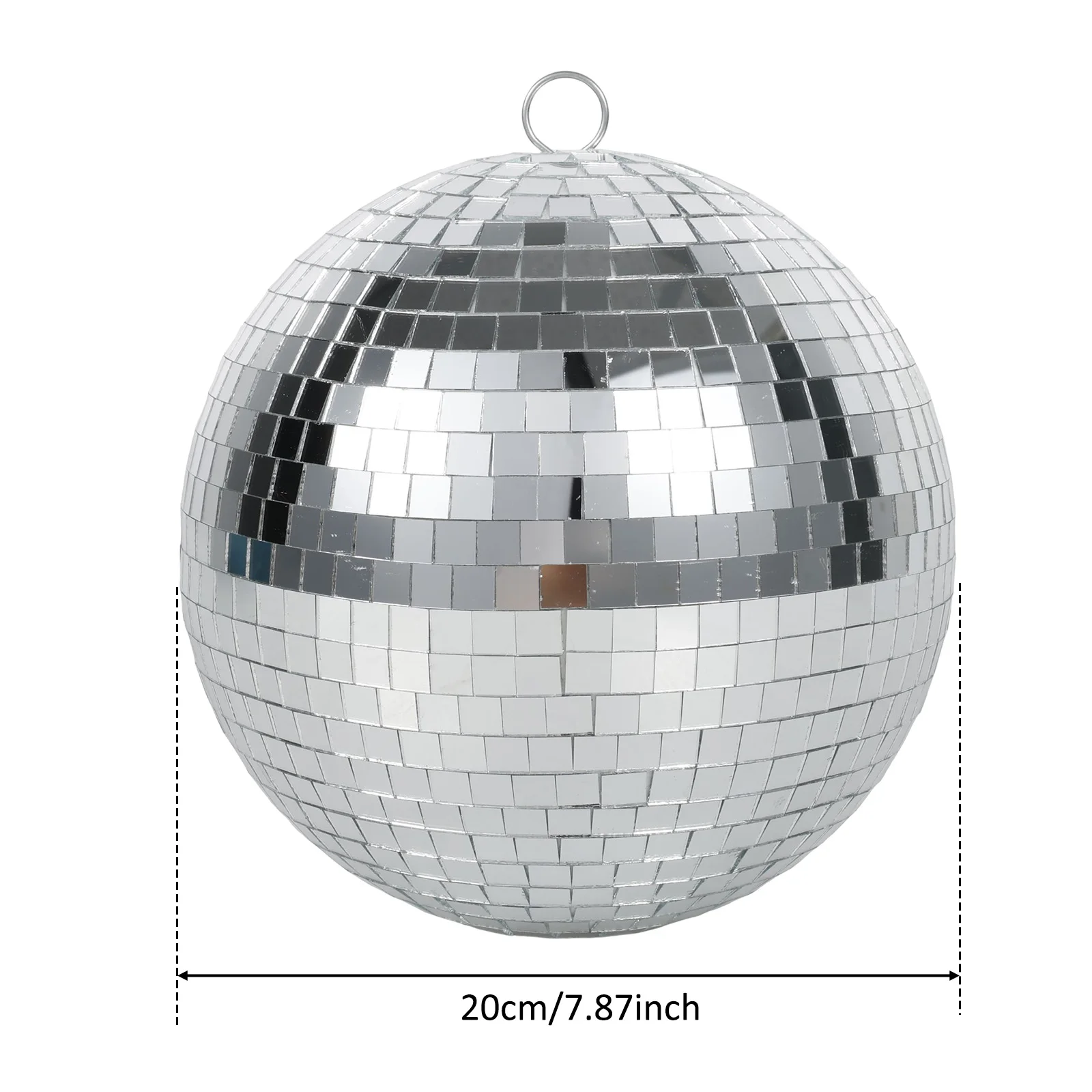Disco Ball Hanging Mirror Ball Disco Ball Decor DJ Lights, for Disco Party Decor,Weddings,KTV ,Christmas Decor,Home Celebrations