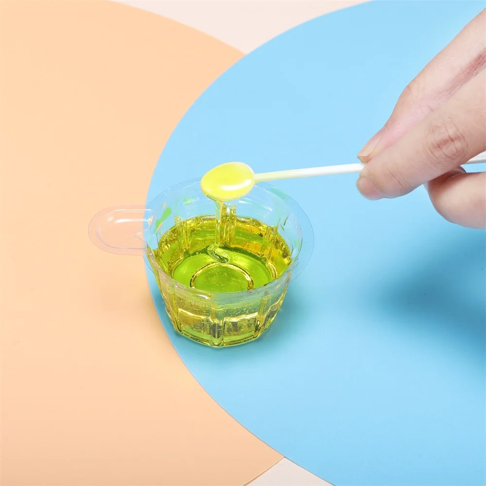 Stirring Stick 10-100pcs Plastic Epoxy Glue Stick Dispensing UV Resin Silicone Mold Spatula Spoon For Resin Jewelry Making Tools