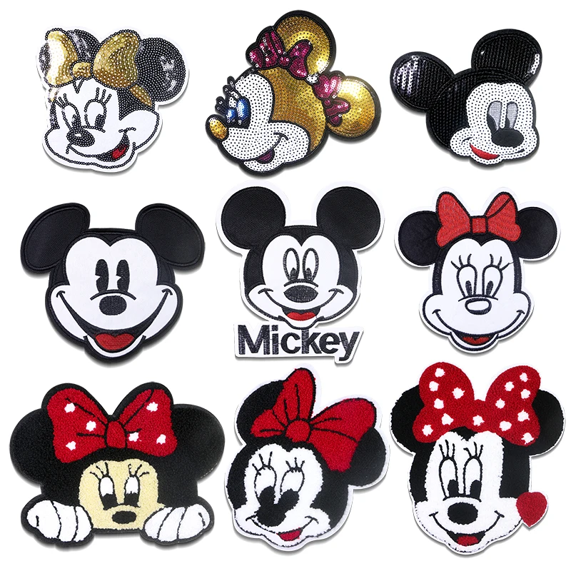Parches Disney Parches De Mickey Y Minnie Mouse Ideales Para