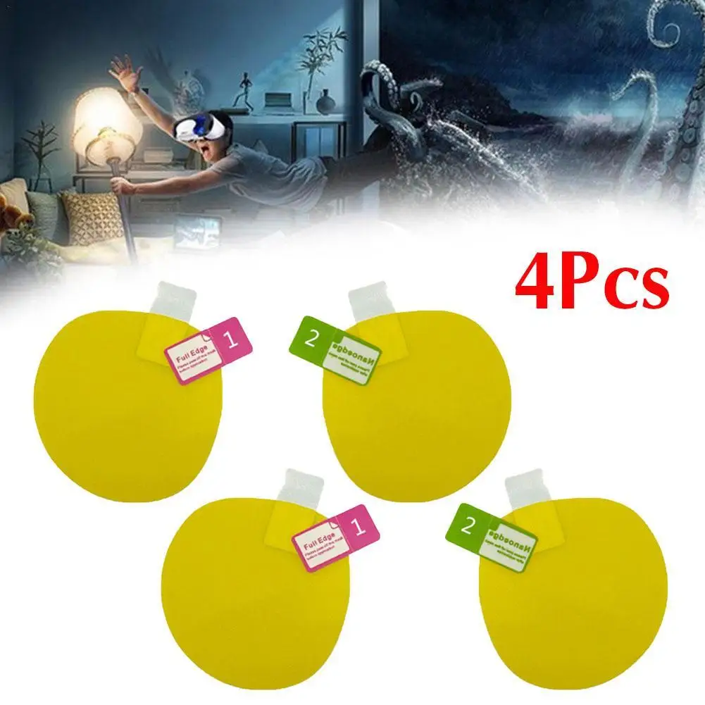 4/2Pcs Vr Lens Film Per Meta Quest 3 Lens Protector Anti-Scratch Vr Headset Helmet Lens Film Accessori Nuovo