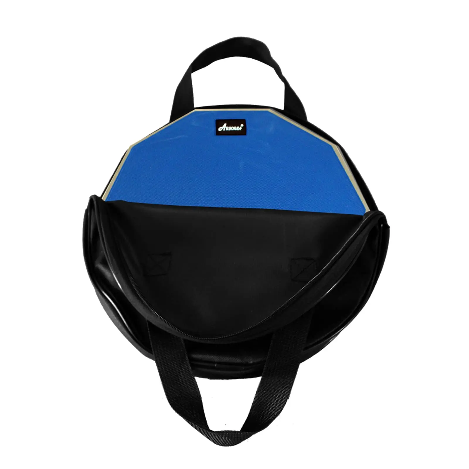 Arborea 12 Inch Drum Practice Pad-Double Sided Rubber Dumb Pad and 5A Drumsticks & Storage Bag For Drummers and Beginners