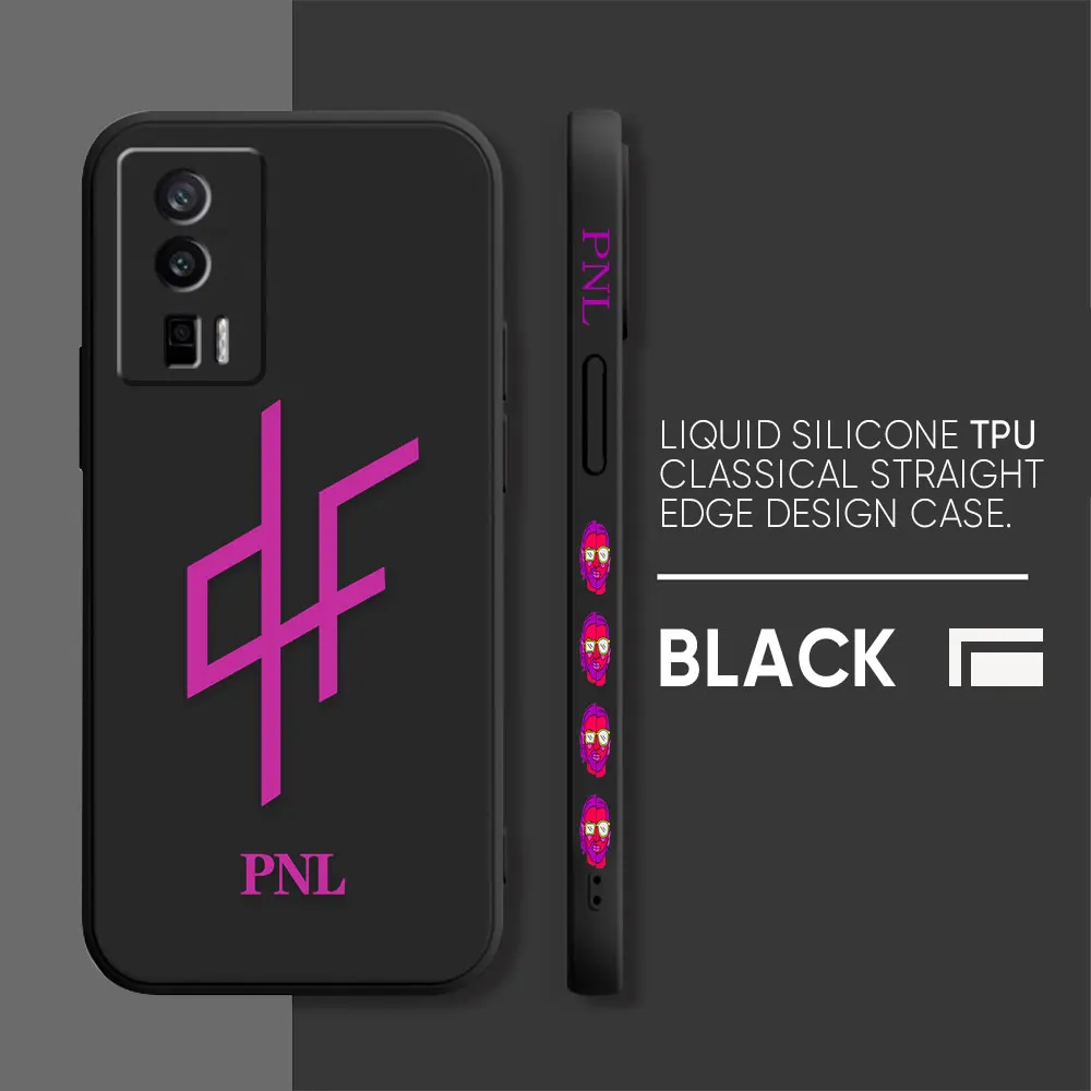 thumbnail image 1 of Case For Redmi K60E K50 K40S K40 K30 K20 10C 9 8A 10 Pro 4G 5G Colour Simple Liquid silicone Case Rapper Singer PNL QLF Yinuoda, 1 of 5