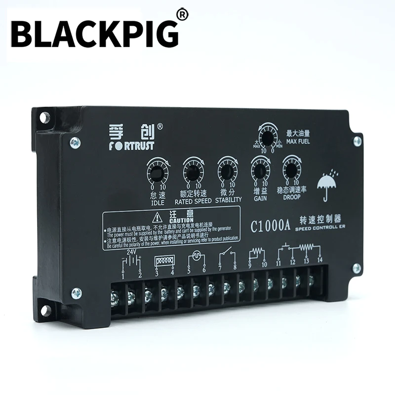 Fortrust C2002 Regolatore Di Velocità Per Motore Dc Regolatore Di Velocità Generatore Diesel Scheda Di Controllo Intelligente Parti Originali