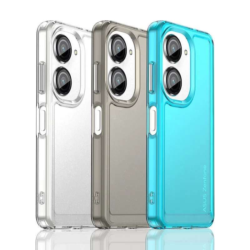 Per Asus Zenfone 10 Custodia Morbida Tpu Color Caramella Paraurti Su Asus Zenfone 10 9 Cover Custodie Protettive Per Asus Zenfone 9 Funda