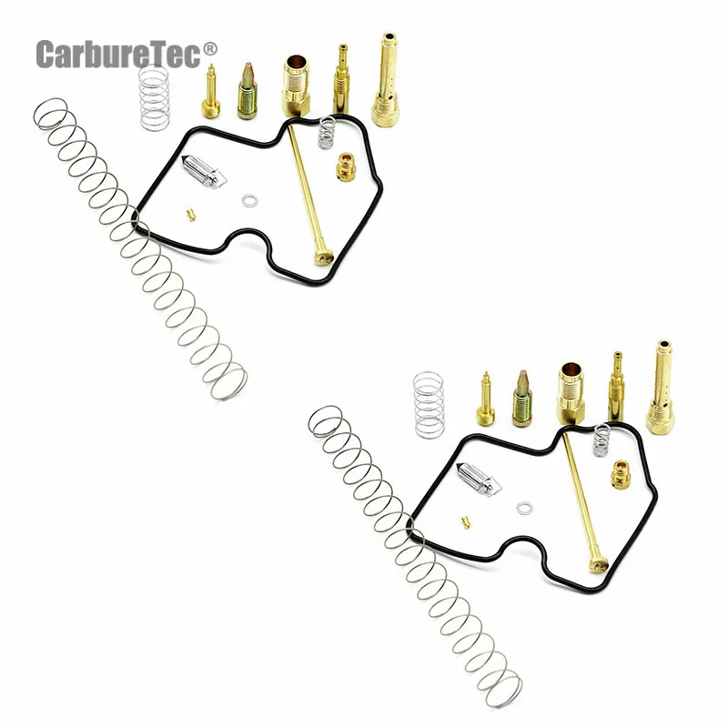For Kawasaki Prairie 650 KVF650 2002 2003 KVF Carburetor Repair Kit