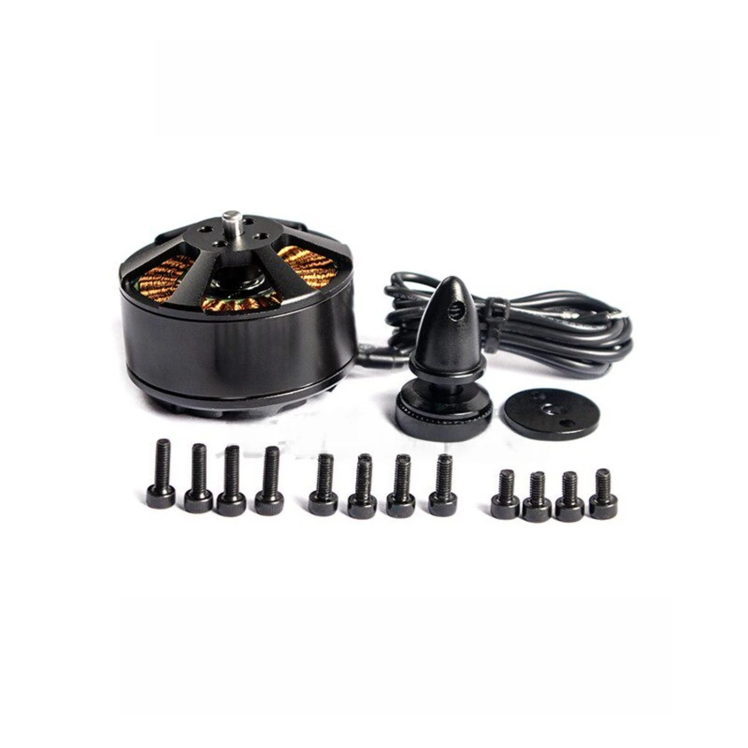 FLYROUND D4312 400KV 6S 레이싱 쿼드콥터 드론과 호환되는 FPV 드론용 고성능 브러시리스 모터
