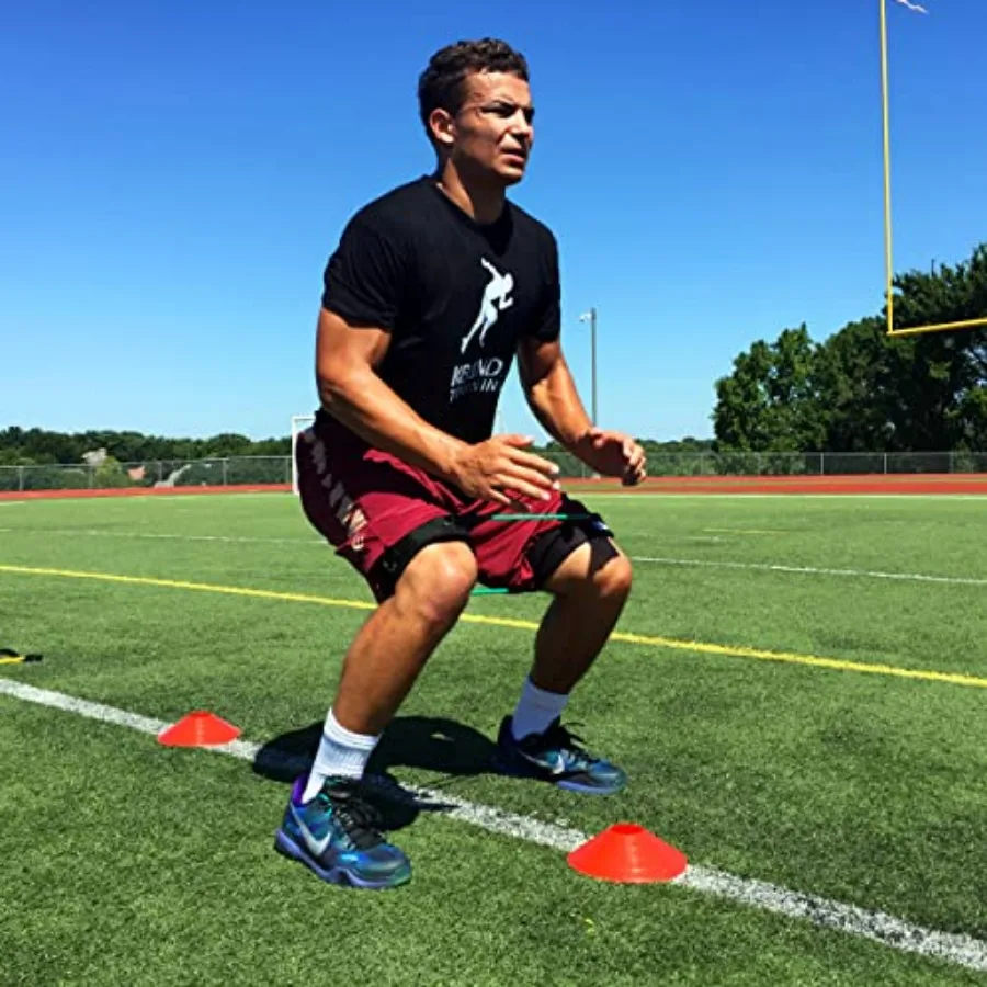 Speed and Strength Leg Resistance Bands | Includes Speed 101 and Agility FX Digital Training Programs - Sizes for Youth, Interme