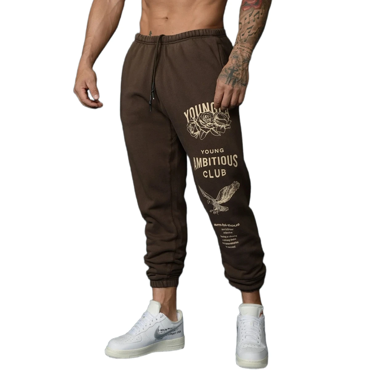 

spring Jogger Pants Men Running Sweatpants Gym Fitness Training Trousers Male Casual Fashion Print Sportswear Bottoms Trackpants