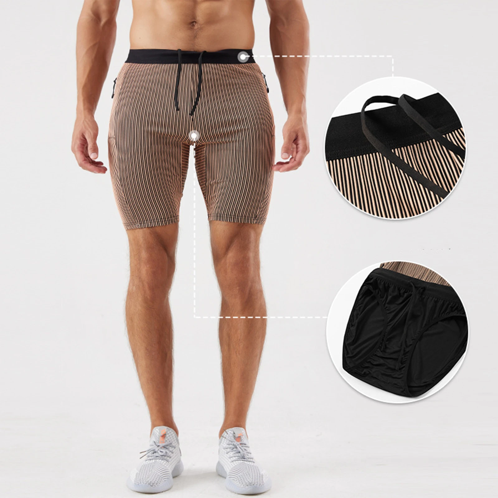 Men’s Moisture-Wicking Athletic Shorts 2