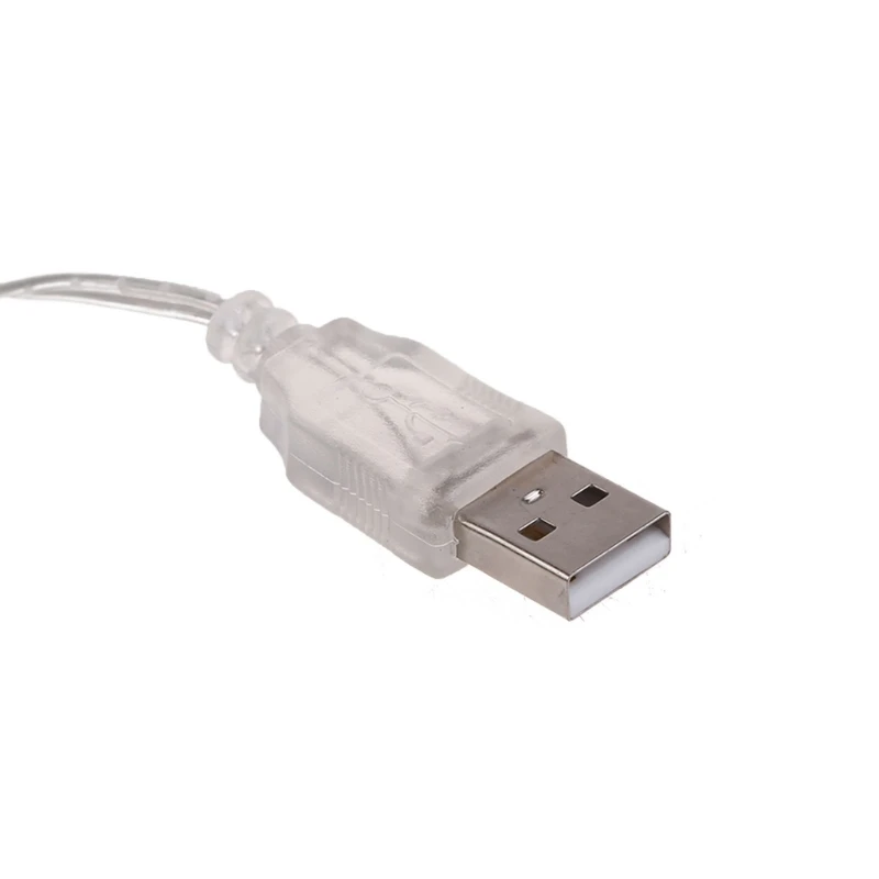 300cm 1/3/5/10-in-1 USB Powered AAA Battery Eliminators with Conductors for Christmas Tree Lights LED Decorations