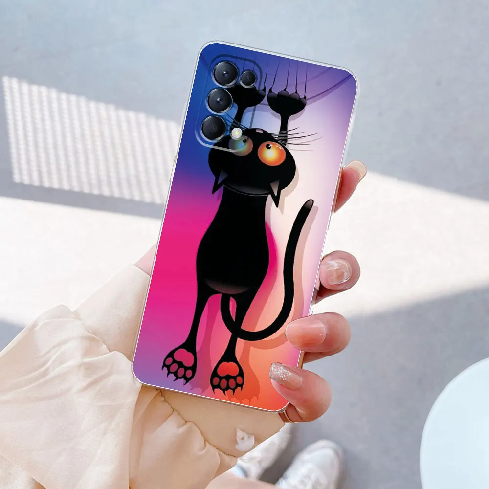 Cadorabo Custodia compatibile con Oppo FIND X3 NEO in CANDY BLU - Morbida Cover Protettiva Sottile di Silicone TPU con Bordo Protezione - Ultra Slim Back Case Bumper